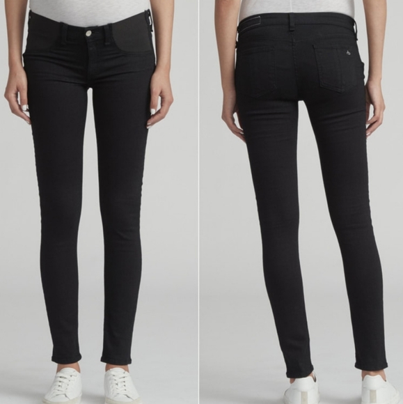RAG & BONES THE DRE BOYFRIEND SKINNY MATERNITY JEANS